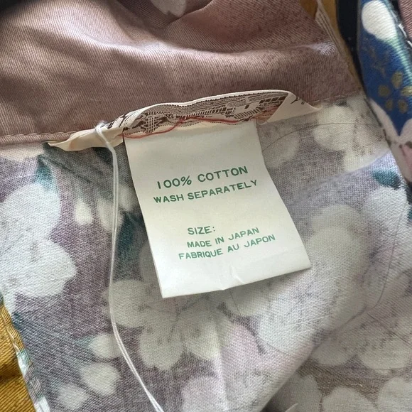 Amita Japanese Floral Kimono Robe - Picture 4 of 4